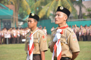 Upacara Peringatan Hari Pramuka ke-58; Mencetak Generasi Muda yang Tangguh dan Berdisiplin