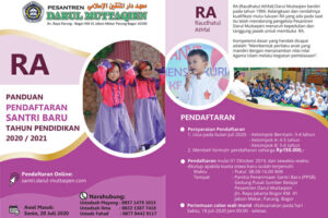 Brosur Pendaftaran RA 2020-2021