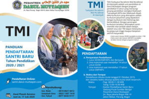 Brosur Pendaftaran TMI 2020-2021