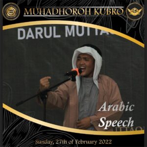Melatih Mental Santri melalui Kegiatan Muhadhoroh