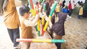 Serunya Outing Class Santri RA di Pelita Desa Putat Nutug Ciseeng