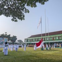 “Santri Harus Laksana Anak Panah, Pantang Menyerah dan Terus Melaju”, Pesan Pembina Apel PORSEKA ke-38 Darul Muttaqien
