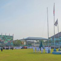 “Masa Depan Dibangun oleh Mereka yang Banyak Berjuang”, Pesan Pembina Apel PORSEKA ke-38