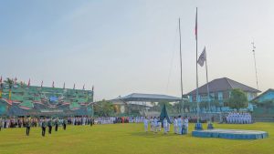 “Masa Depan Dibangun oleh Mereka yang Banyak Berjuang”, Pesan Pembina Apel PORSEKA ke-38